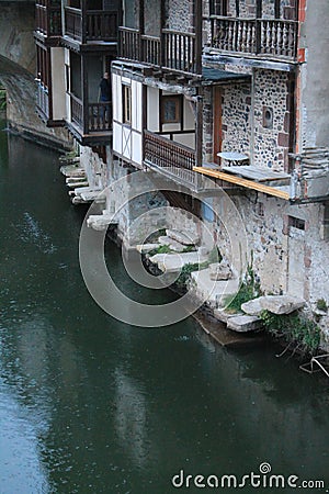 Calquieres, Espalion, Aveyron ( France ) Stock Photo