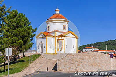 Calvario Church in Portalegre Editorial Stock Photo