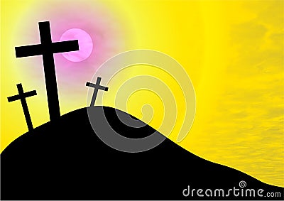 Calvary Stock Photo