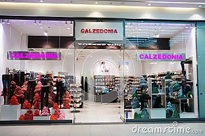 Calzedonia store Editorial Stock Photo