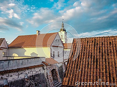 Camaldolese monastery in Wigry Stock Photo