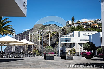 Camara de Lobos is a fishing village near the city of Funchal and has some of the highest cliffs in the world Editorial Stock Photo