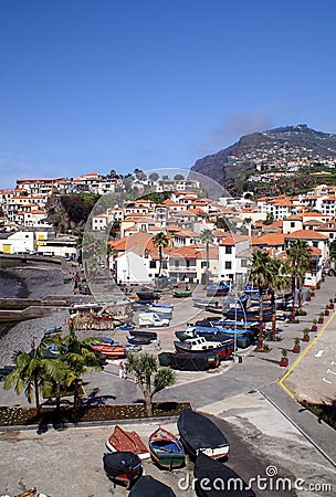 Camara de Lobos, Madeira Stock Photo