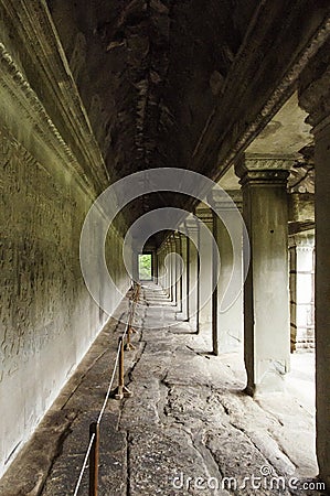 Cambodia. Part of the Angkor Wat temple complex. Stock Photo