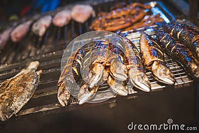 Cambodia Phnom Penh Street food Stock Photo