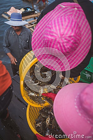 Cambodia Phnom Penh Street food Editorial Stock Photo