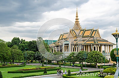 Cambodia Royal Palace 5 Editorial Stock Photo