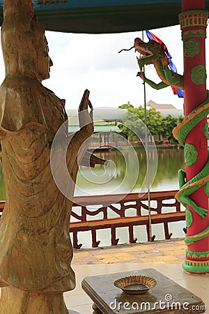 Cambodian Buddhist Centre Phnom Penh Editorial Stock Photo