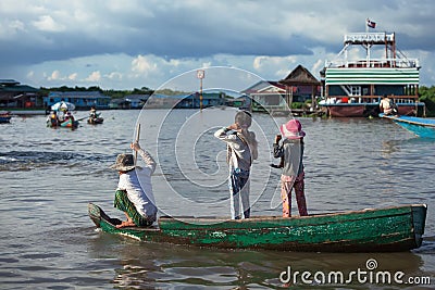 Cambodian people Editorial Stock Photo