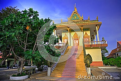 Cambodian temple Stock Photo