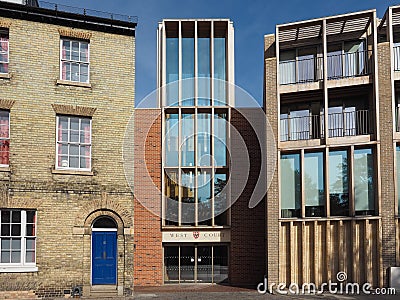 West Court accomodation in Cambridge Editorial Stock Photo