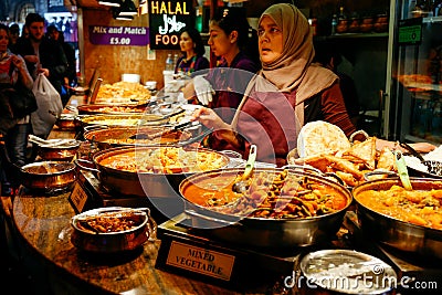 Camden Market Editorial Stock Photo