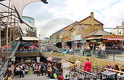 Camden Stables Market Editorial Stock Photo