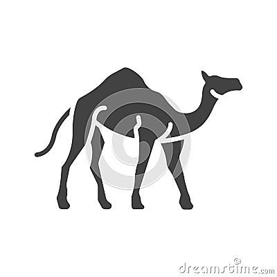 Camel icon vector image. Vector Illustration