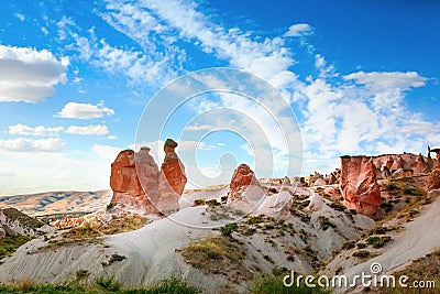 Camel rock in Cappadocia Stock Photo