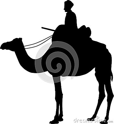 Camel silhouette Vector Illustration