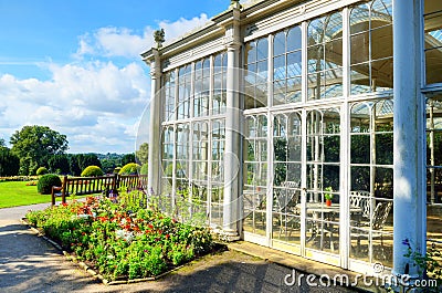 Camellia House, Wollaton Park, Nottingham, UK Stock Photo