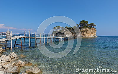 Cameo island - Zakynthos Stock Photo