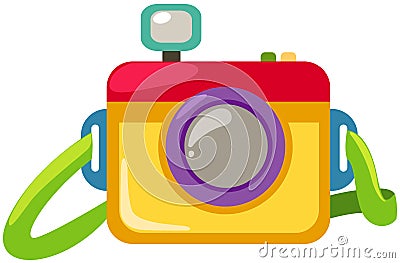 Camera Vector Illustration