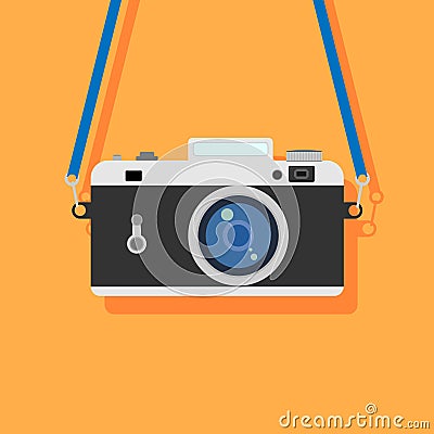 Camera, Vector Illustration