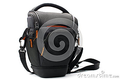 Camera bag Stock Photo