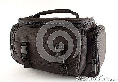 Camera bag Stock Photo