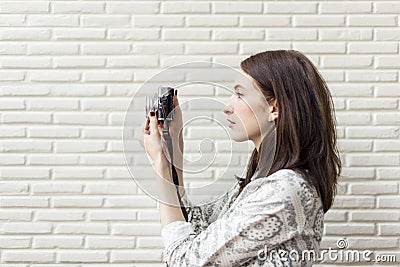 Camera Beautiful Image Connecting Photography Concept Stock Photo