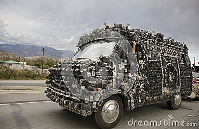 Camera Car by Matthew Bamberg Published in National Geographic Kids Editorial Stock Photo