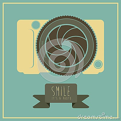 Camera design Cartoon Illustration