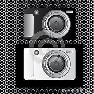 Camera design Vector Illustration