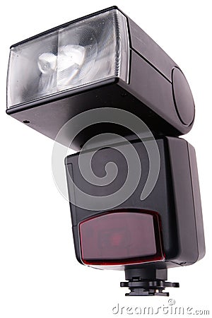 Camera Flash Stock Photo