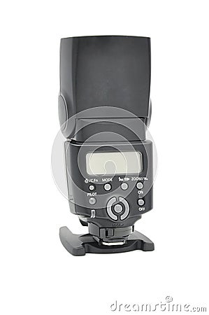 Camera flash Stock Photo