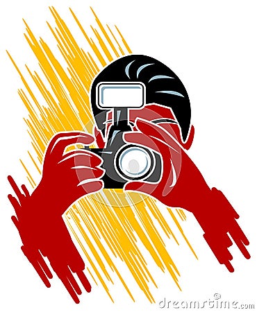 Camera focus Vector Illustration