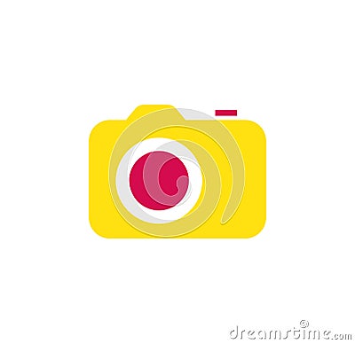 Camera icon. Symbol of photography. Photo sign. Vector Illustration