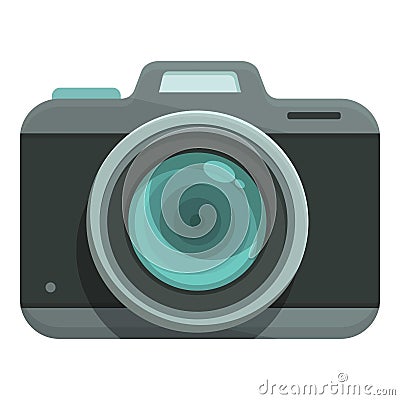 Camera image icon cartoon vector. Digital capture Vector Illustration