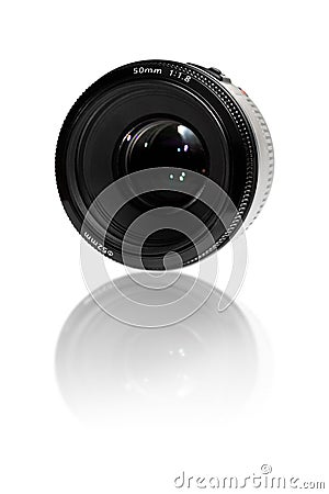 Camera lens Stock Photo