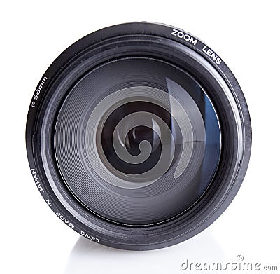 Camera lens Stock Photo