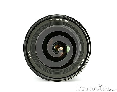 Camera lens Stock Photo