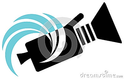 Camera logo Vector Illustration