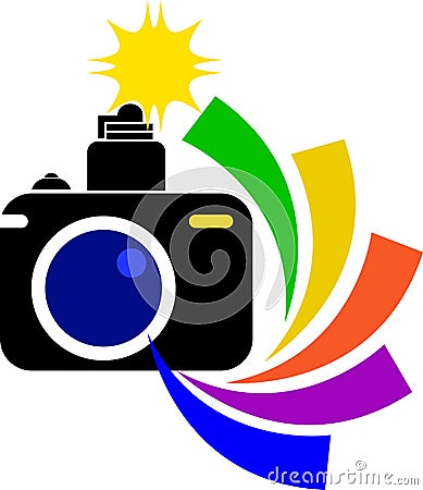 Camera logo Vector Illustration