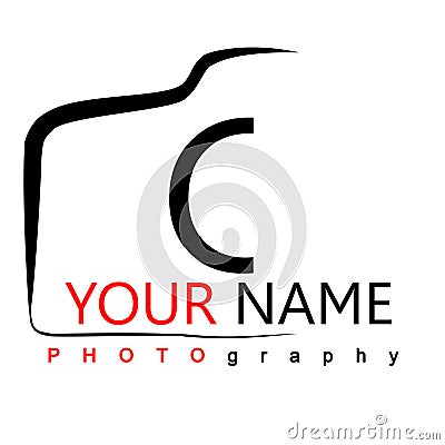 Camera Logo Stock Photo