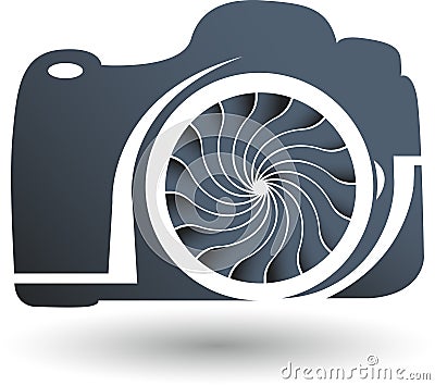 Camera logo Vector Illustration