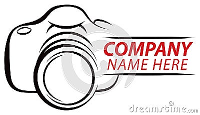 Camera Logo Vector Illustration