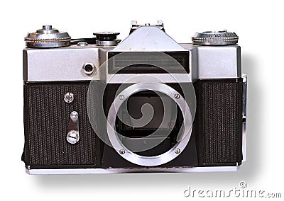 The camera on old Stock Photo