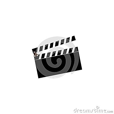 Camera rool on action icon Vector Illustration
