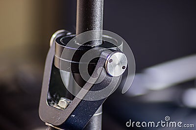 Camera steadicam macro shots Stock Photo