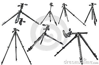 Camera Tripod Stock Photo