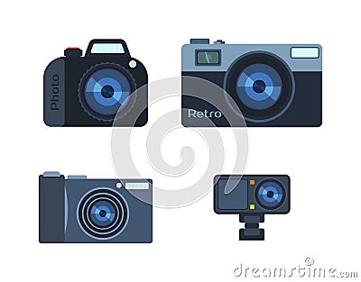 Camera vector illustration Vector Illustration