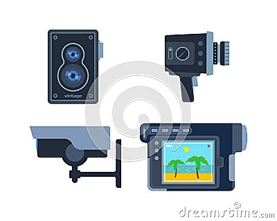 Camera vector illustration Vector Illustration