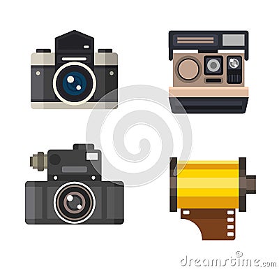 Camera vector illustration Vector Illustration